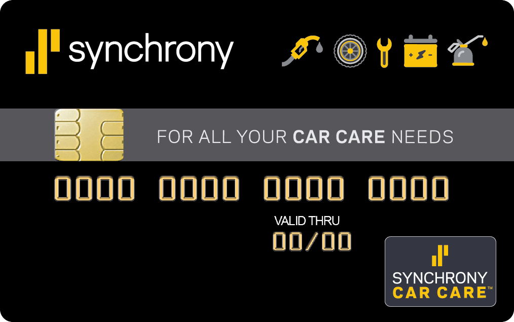 Synchrony Car Care blank card