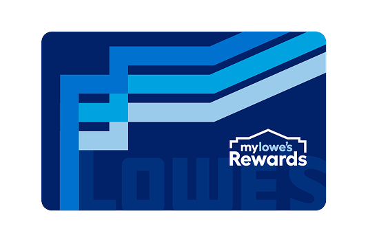 MyLowe's Rewards Card Art