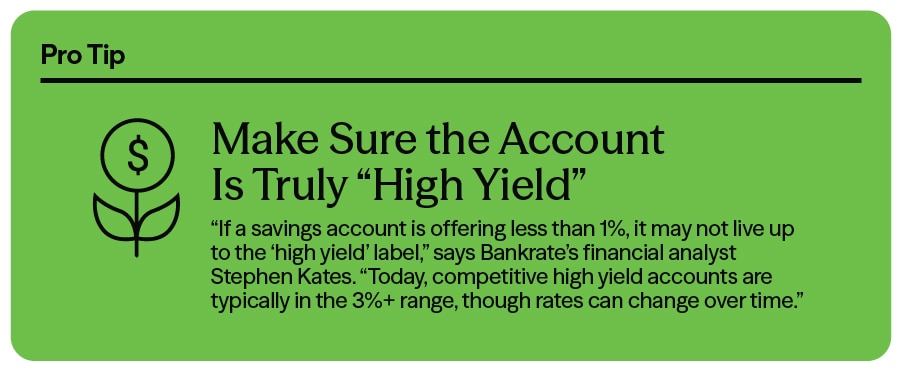 6 Reasons to Open a High-Yield Account