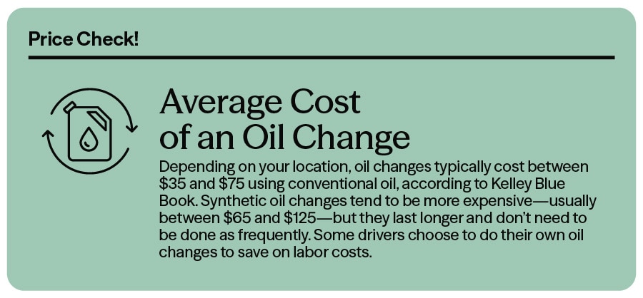 Average Cost Of An Change